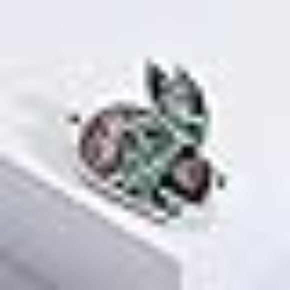 Abalone Shell Rabbit Lapel Pin Brooch Nice !! - Picture 3 of 3